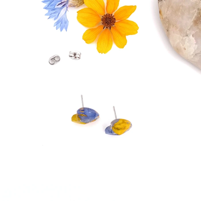 Mini dvojfarebné srdiečka